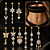 Piercing Umbigo Borboleta Laço Pêndulo Zircônias Cravejadas Aço Cirúrgico Prata Dourado Antialérgico 10mm 1.6mm - Imagem 2