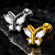 Piercing Borboleta Aço Cirúrgico Labret Zircônia Rosca Interna Trágus Hélix Conch Flat Lóbulo Prata Dourado - Imagem 2