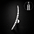 Piercing Cluster Curvado Aço Cirúrgico Zircônia Labret Hélix Conch Flat Lóbulo Trágus Prata Dourado Rosca Interna - Imagem 5