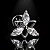 Piercing Labret Triângulo Aço Cirúrgico Zircônia Labret Hélix Trágus Conch Flat Lóbulo Prata Dourado - Imagem 6