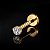 Piercing Ponto de Luz Titânio Labret Zircônia Hélix Trágus Conch Nariz Flat Lóbulo 3mm - Imagem 6