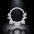 Piercing Argola Orelha Nariz Aço Cirúrgico Coração Zircônia Daith Septo Hélix - Imagem 5