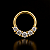 Piercing Argola Orelha Aço Cirúrgico Nariz Zircônia Daith Septo Hélix Flat Scapha - Imagem 5