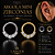 Piercing Argola Orelha Aço Cirúrgico Nariz Zircônia Daith Septo Hélix Flat Scapha - Imagem 1