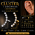 Piercing Cluster Zircônias Labret Aço Cirúrgico Hélix Trágus Conch Flat Prata Dourado - Imagem 1