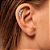 Piercing Labret Aço Inox Mini Cluster Micro Zircônias Rosca Interna Hélix Trágus Conch Flat Lóbulo - Imagem 2