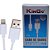 Cabo de Dados Usb   Lightning 1M  Iphone Kingo 5 6 7 8 X xs Max 11 12 13 - Imagem 1