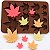 Molde de Silicone Atacado Folha Erva Chocolate Biscuit 12 cavidades - Imagem 1
