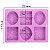 Molde Forma Silicone Atacado Sabonete Artesanal 6 Cavidades Folha S20 - Imagem 2