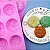 Molde Forma Silicone Atacado Sabonete 6 Cavidades Flor Floral S16 - Imagem 4