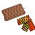 Forma Molde de Silicone Atacado Barra De Chocolate 3D 14,5x7 Cm - Imagem 1