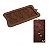 Forma Molde de Silicone Atacado Barra De Chocolate Folhas 15x8 Cm - Imagem 3