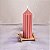 Molde de Silicone Atacado Vela Cilíndrica Vertical Linha Listras 12,1cm - Imagem 3