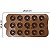 Molde de Silicone Atacado Mini Rosca Rosquinha Chocolate 15 Cavidades - Imagem 2