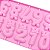 Molde Silicone Pirulito Números Aniversário Laço Menina - Imagem 4