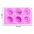 Forma Molde de Silicone Atacado Cupcake Liso Sabonete Artesanal - Imagem 2