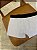 Cueca boxer Risca de Giz Branca - Imagem 1