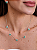 Conjunto Chocker Prateado- esmeralda - Imagem 2