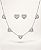 Conjunto Chocker prateado - Imagem 1
