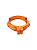 Protetor Boca Cilindro Exhaust Flange Guard Ktm Husq Gasgas - Imagem 1