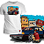 CAMISETA VOYAGE QUADRADO AZUL - Imagem 1
