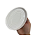 Descanso Oval Para Talheres Cerâmica Elegância E Praticidade Branco - Imagem 3