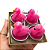 Kit 4 Velas Flamingo Decorativas Rosa Festa E Presente Rosa Flamingo - Imagem 1