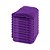 Kit com 10 Panos de Microfibra Roxa 40x40cm 350gsm - Zacs - Imagem 1