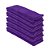 Kit com 10 Panos de Microfibra Roxa 40x60cm 350gsm - Zacs - Imagem 1