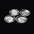 Conjunto 4 Pratos de Cristal Pearl 20 cm - Wolff - Imagem 4