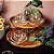 Conjunto 4 Xícaras de Café de Cristal com Pires Coração Pearl 85ml - Wolff - Imagem 4