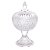 Potiche Decorativo Cristal com Pé Queen 11cm x 18cm - Wolff - Imagem 2