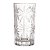Conjunto 6 Copos Altos de Cristal Palm Tree 360ml - Wolff - Imagem 1