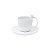 Conjunto 6 Xícaras de Chá de Porcelana com Pires Birds 200ml - Wolff - Imagem 3