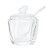 Açucareiro de Vidro com Colher Butterfly 130ml - Wolff - Imagem 4