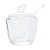 Açucareiro de Vidro com Colher Butterfly 130ml - Wolff - Imagem 1