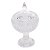 Potiche Decorativo de Cristal com Pé Queen 14cm x 22cm - Wolff - Imagem 1