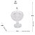 Potiche Decorativo de Cristal com Pé Queen 14cm x 22cm - Wolff - Imagem 3
