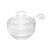Açucareiro de Cristal Ecológico com Colher Imperial 12cm x 11,5cm - Lyor - Imagem 1