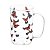 Conjunto 2 Canecas de Vidro Borossilicato Butterfly 280ml - Wolff - Imagem 2