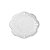 Conjunto 6 Pratos de Porcelana Butterfly Branco 20cm - Wolff - Imagem 2