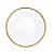 Açucareiro de Cristal Martelado com Colher e Tampa com Fio de Ouro Petra 270ml - Lyor - Imagem 3