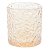 Conjunto 6 Copos para Whisky de Cristal Martelado Petra Âmbar Metalizado 340ml - Lyor - Imagem 2