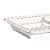 Petisqueira de Cristal com 3 Divisões Pearl 30x13x3cm - Wolff - Imagem 5