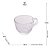 Conjunto 4 Xícaras de Café de Cristal sem Pires Pearl 80ml - Wolff - Imagem 3
