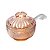 Meleira de Cristal Ecológico com Pegador Imperial Âmbar Metalizado 12cm x 11,5cm - Lyor - Imagem 3