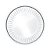 Prato Sobremesa de Cristal Ecológico Imperial 19,5cm - Lyor - Imagem 4