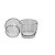 Manteigueira Francesa de Vidro com Tampa Pearl 10,5cm x 10,5cm x 11cm - Wolff - Imagem 4