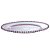 Prato de Cristal Pearl Rainbow 28cm - Wolff - Imagem 2