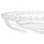 Petisqueira de Cristal Pearl 23cm x 2,5cm x 23cm - Wolff - Imagem 5